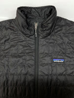 パタゴニア Patagonia 20SS NANO PUFF JACKET ナノ パフ ジャケット ジップアップ キルティング PRIMALOFT アウトドア アウター 黒 84212SP20 ジャケット ロゴ ブラック Sサイズ 104MT-2200