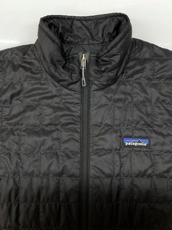 パタゴニア Patagonia 20SS NANO PUFF JACKET ナノ パフ ジャケット ジップアップ キルティング PRIMALOFT アウトドア アウター 黒 84212SP20 ジャケット ロゴ ブラック Sサイズ 104MT-2200