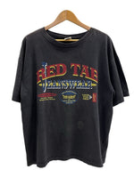 リーバイス Levi's US古着  REDTAB ロゴ プリントTシャツ USA製 WOMEN M/L Tシャツ ブラック 101MT-4844
