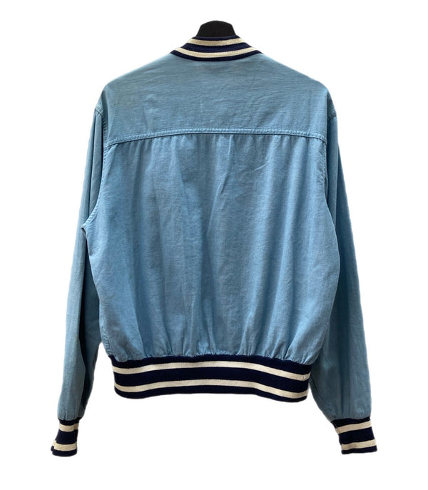 ヴィンテージ vintage 50s 50年代 PENNY'S ペニーズ 棒TALON ジップアップ ダンガリー アウター 水色 青 ジャケット 無地 ブルー 104MT-1358