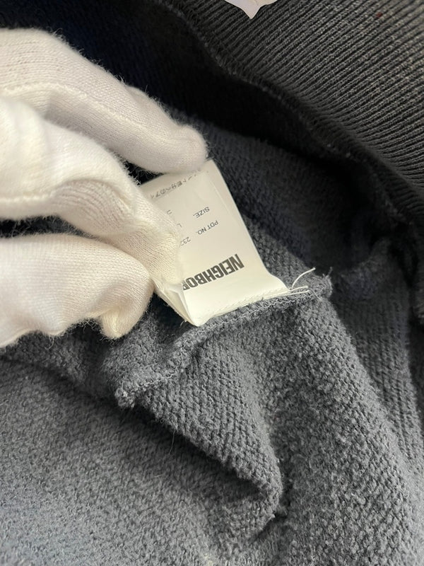 ネイバーフッド NEIGHBORHOOD avage Sweatparka 伊勢丹限定 サベージスウェットパーカ パーカー ヴィンテージ加工 ダメージ加工  2320KNH-CSM02S パーカ グレー Lサイズ 101MT-4550