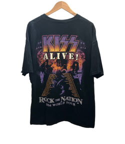 バンドTシャツ BAND-T 00s 00's anvil KISS alive! Rock The Nation 2004 World Tour T-Shirt 2XL Tシャツ ブラック 3Lサイズ 101MT-2732