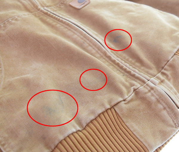 カーハート Carhartt 00s アクティブジャケット Made in MEXICO 00's メキシコ製 J130-211 ジャケット ベージュ Lサイズ 103MT-3477