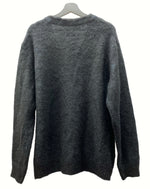 ニードルス Needles 21AW PAPILLON Mohair Cardigan モヘヤ カーディガン ナイロン ニット セーター フロントボタン 蝶 黒 J0365 カーディガン ロゴ ブラック Lサイズ 104MT-802