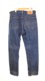 リーバイス LEVI'S USA製 80's 505-0217 ストレートデニムパンツ 青 505-0217 デニム ブルー 36 103MB-404