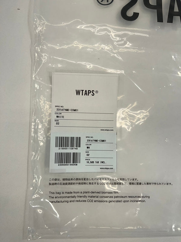 ダブルタップス WTAPS MIXMASTER VITAMIX  フルーツ プリントTシャツ 白 231ATVMD-CSM01 サイズ2 Tシャツ ホワイト 101MT-4468