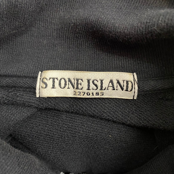 ストーンアイランド STONE ISLAND 長袖カットソー ブラック Lサイズ 201MT-4583