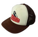 【中古】ヒステリックグラマー HYSTERIC GLAMOUR VIXEN GIRL メッシュキャップ 02223QH03 帽子 メンズ帽子 ロゴ ブラウン フリーサイズ 201goods-426