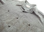 バズリクソンズ BUZZ RICKSON'S COTTON COVERT WORK SHIRTコットンコバート ワークシャツサイズ16-16 1/2 黒 	BR26082 長袖シャツ ブラック 103MT-2792