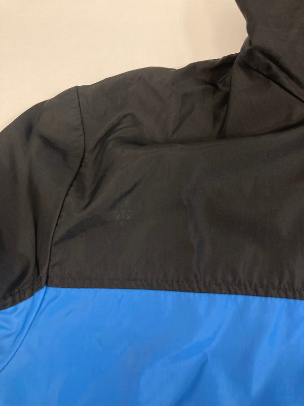 ナイキ NIKE 80's 80年代 紺タグ ハーフジップ プルオーバー 2トーン ナイロンジャケット ジャケット ブルー Lサイズ 101MT-3820