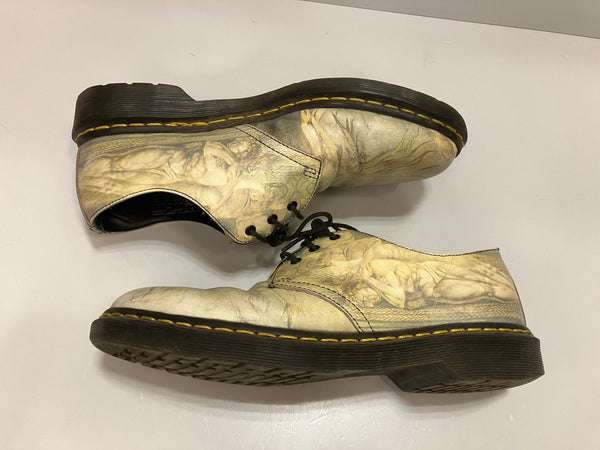 ドクターマーチン Dr.Martens Tate Britain テート ブリテン 22874102 WILLIAM BLAKE BACKHAND 3ホールシューズ  1461 メンズ靴 ブーツ その他 ベージュ 26.5cm 101-shoes1705