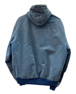 カーハート Carhartt 90's USA製 active jacket アクティブ ジャケット フェード 青 ジャケット ロゴ ブルー 104MT-2126