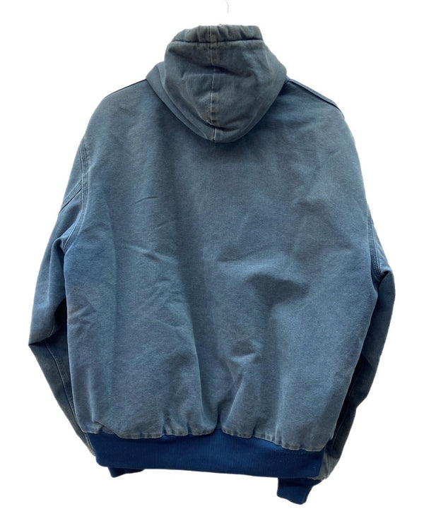 カーハート Carhartt 90's USA製 active jacket アクティブ ジャケット フェード 青 ジャケット ロゴ ブルー 104MT-2126