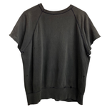 【曜日割引対象外】 チャンピオン Champion 60's SHORT SLEEVE SWEAT SHIRT CORNELL USA製 半袖 スウェット ブラック Lサイズ 201MT-3772 VB