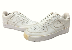 ナイキ NIKE 02年製 AIR FORCE 1 LOW エア フォース ロー AF1 デッドストック 観賞用 白 624040-111 メンズ靴 スニーカー ホワイト 27cm 104-shoes518