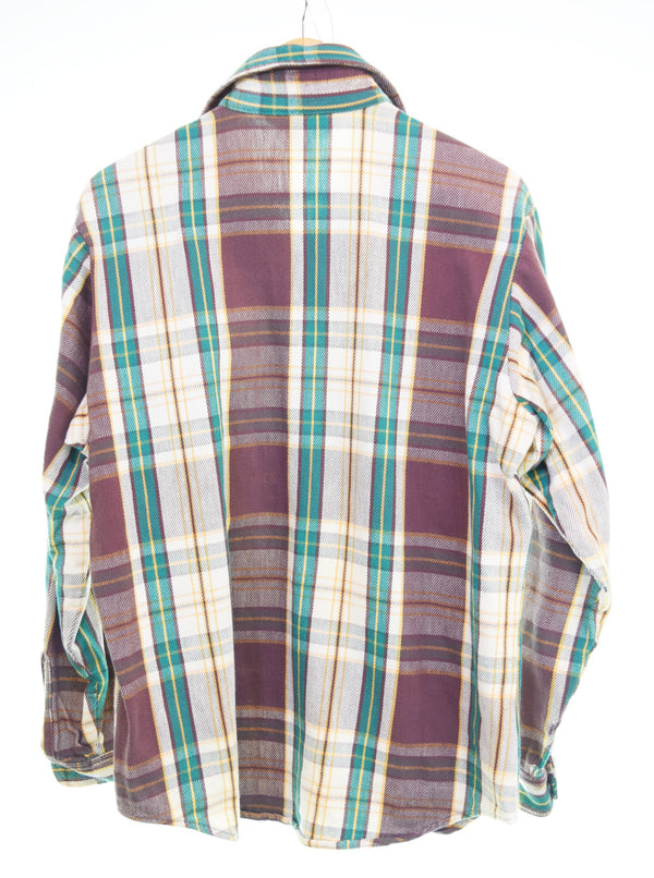ビッグマック BIG MAC  80s ヘビーネルシャツ チェックシャツ 長袖シャツ マルチカラー Mサイズ 103MT-3529