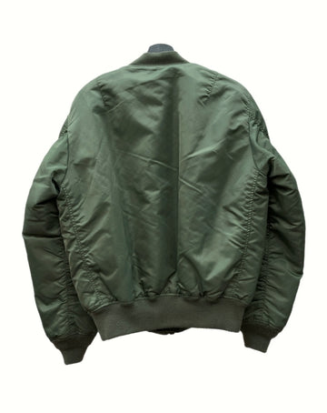 アビレックス AVIREX MA-1 COMMERCIAL FLIGHT JACKET フライト ジャケット リバーシブル アウター ブルゾン 緑 6102170 ジャケット 無地 カーキ Lサイズ 104MT-908