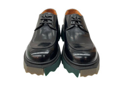 オフホワイト OFF-WHITE SPONGE SOLE LEATHER PARABOOT スポンジ ソール レザー パラブーツ Oxford ローカット シューズ 黒 メンズ靴 ブーツ その他 ブラック サイズ 42 104S-974