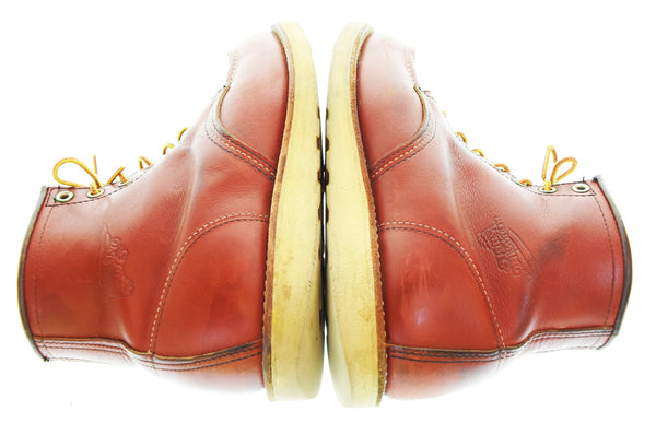 レッドウィング RED WING CLASSIC WORK クラシックワークラウンド モックトゥ 8875 メンズ靴 ブーツ ワーク ブラウン 25cm 103S-1288