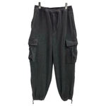 エイチビューティーアンドユース H BEAUTY&YOUTH フリースカーゴパンツ FLEECE CARGO PANTS 1214-173-8585 カーゴパンツ グレー Lサイズ 201MB-875