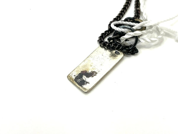 メゾン マルタン マルジェラ Maison Martin Margiela カミソリ ネックレス ここのえ期 35UU046 メンズジュエリー・アクセサリー ペンダント シルバー 601goods-5