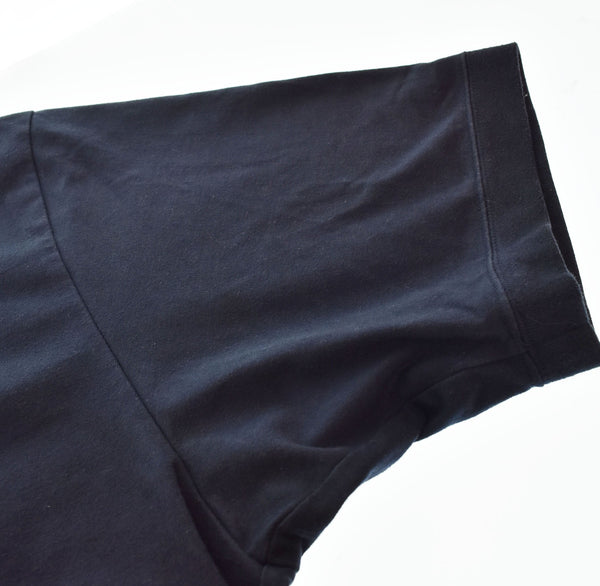 ザ エンノイ プロフェッショナル the ennoy professional Hem Rib Tee半袖カットソー SS23BRENCT08NTL Tシャツ ネイビー Lサイズ 103MT-2966