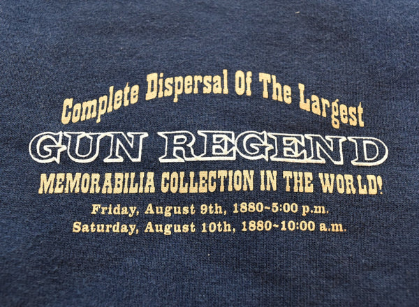 フラットヘッド THE FLAT HEAD GUN REGEND ハーフジップフーディー 両面プリント パーカ ネイビー Lサイズ 103MT-3420