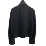 ジョーチア JOE CHIA 隠しフード付き ウールジャケット F20M_JA07B ジャケット ブラック Mサイズ 201MT-4423