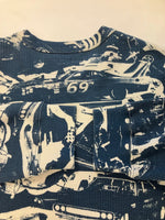 シュプリーム SUPREME 2024AW Hysteric Glamour Cars Thermal ヒステリックグラマーカーズサーマルロングスリーブ ティール ロンT ブルー Mサイズ 101MT-3805