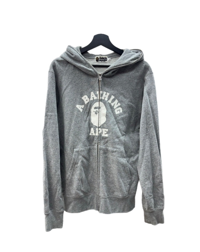 A BATHING APE ビンテージ フード付きパーカー グレー jVqUFZPKV5L3piuE3sPPLaw9CfbHUp
