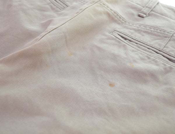 ステューシー Stussy  00s ロゴ刺繍 極太 チノパン ベージュ 34 103MB-555