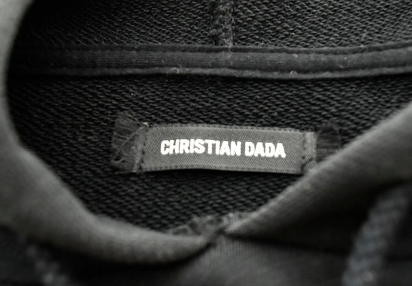 クリスチャンダダ CHRISTIAN DADA 18AW 袖ポケット 袖ロゴ パーカー 黒 CDM-18W-0405 50 パーカ ブラック 103MT-1704
