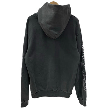 バスケットケース Basketcase SCRIPT hoodie パーカ グレー Mサイズ 201MT-4852