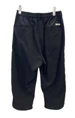 クーティープロダクションズ COOTIE PRODUCTIONS T/C 2 Tuck Easy Ankle Pants 2タック イージーアンクルパンツ 黒 MADE IN JAPAN ボトムスその他 無地 ブラック Sサイズ 101MB-450