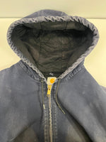 カーハート Carhartt 00s 00's Active Jacket アクティブジャケット 裏地キルティング ヴィンテージ 紺 J130 MDT 3XL ジャケット ネイビー 101MT-5290