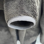 モシール MOSSIR Crover Hiloft フリース ジャケット グレー 40サイズ 201MT-4226