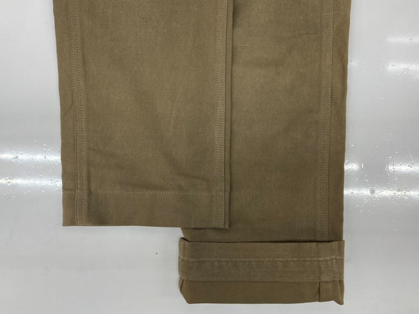 ダブルアールエル RRL WORK PANTS ワーク パンツ カーゴ ボタンフライ ズボン Ralph Lauren 緑 無地 ボトムスその他 カーキ サイズ 32/32 104MB-378