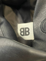 バケットバゲージ Bucket Baggage Puff Cube Medium シープレザー ハンドバッグ レディース ブラック 601bag-9