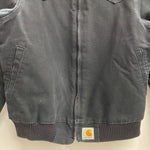 【曜日割引対象外】 カーハート Carhartt サンタフェジャケット ダック ジャケット ブラック 201MT-4706 VB