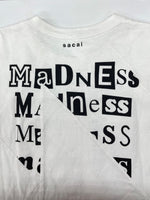 サカイ sacai Hank Willis Thomas Archive Mix T-Shirt アーカイブ ミックス Tシャツ パッチワーク 半袖 白 21-0179S サイズ 4 Tシャツ 総柄 ホワイト 104MT-1965