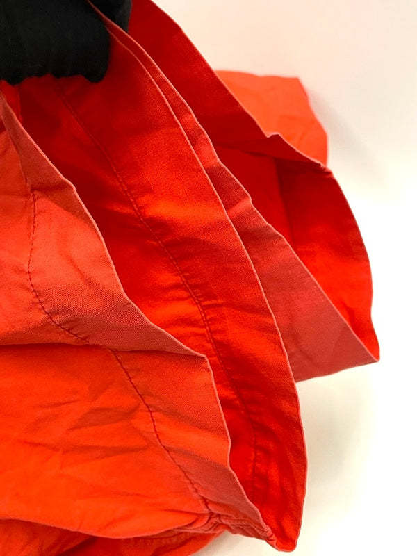 コムデギャルソン COMME des GARCONS 80's デカオム 開閉 半袖 シャツ HB020410 レッド 601MT-45