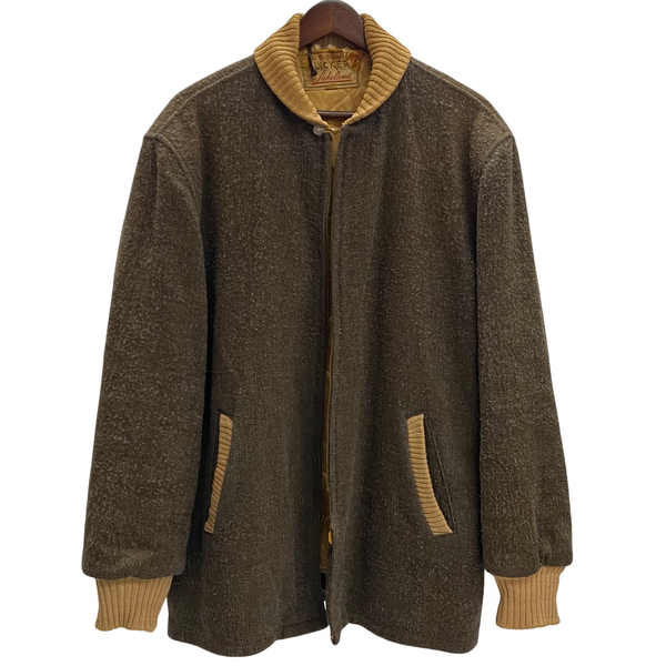 【曜日割引対象外】 ヴィンテージ vintage 50's クリッカー レイクランド CLICKER LAKELAND ファラオコート ジャケット ブラウン 42サイズ 201MT-4205 VB