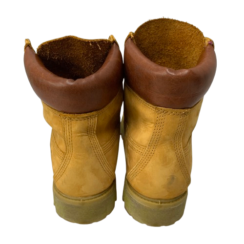 ティンバーランド Timberland イエローブーツ 6941R メンズ靴 ブーツ ワーク ブラウン 25.5cmサイズ 201-shoes1362