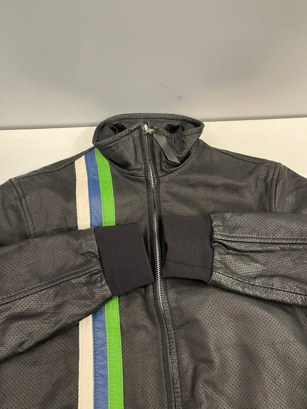 ショット SCHOTT CLASSIC RACER クラシックレーサー シングルライダース パンチングレザー 牛革 3191004 ジャケット ブラック Mサイズ 101MT-5363