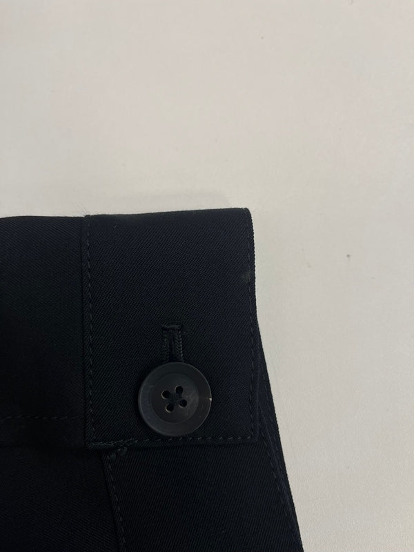 ヨウジ ヤマモト YOHJIYAMAMOTO POUR HOMME 21SS WOOL GABARDINE STANDARD BLOUSON ウールギャバ  トラッカージャケット HD-Y02-100 表記サイズ3 ジャケット ブラック 101MT-5162