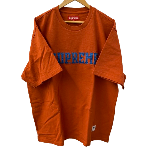 シュプリーム SUPREME Twill Applique Tシャツ オレンジ XLサイズ 201MT-4821