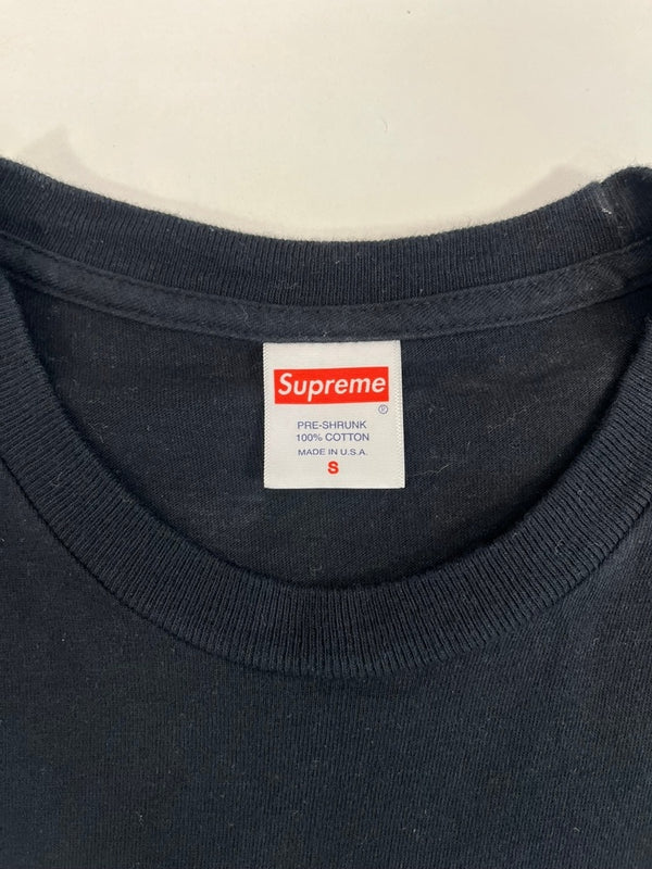 シュプリーム SUPREME Mona Lisa Tee モナリザ 半袖カットソー 黒 プリントTシャツ Tシャツ ブラック Sサイズ 101MT-4772