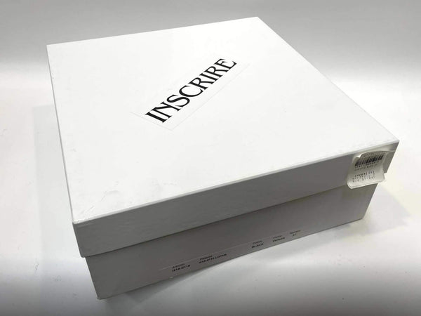 アンスクリア INSCRIRE サイドゴア レザー ブーツ レディース靴 ブーツ サイドゴア ブラック 37 24cm 601sh-64