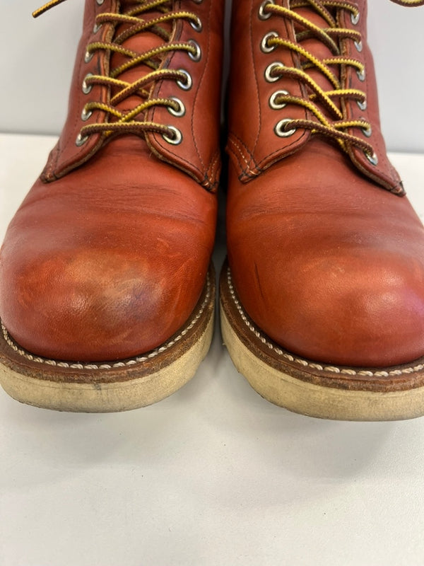 レッドウィング RED WING 6-inch Classic Round アイリッシュセッター ブーツ 茶 8166 メンズ靴 ブーツ ワーク ブラウン 25.5cm 101sh-2346