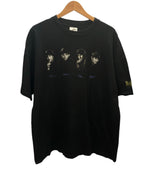 バンド band 90s 90's  CRONIES THE BEATLES ビートルズ ©1995 APPLE CORPS LIMITED MADE IN USA アメリカ製 シングルステッチ XL Tシャツ ブラック LLサイズ 101MT-3085